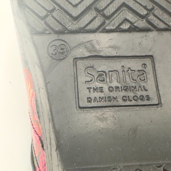 Sanita Women's Professional koi Oslo Clogs Multicolour, comfort/Stylist Sz 39/9 - Picture 9 of 9